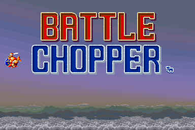 Battle Chopper Title Screen